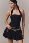 Delfi Collective Halter Bubble Mini Dress
