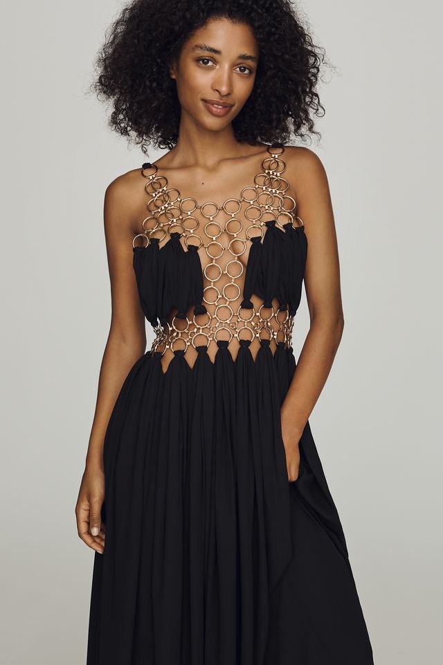 Delfi Collective Delta Chainlink Maxi Dress #1