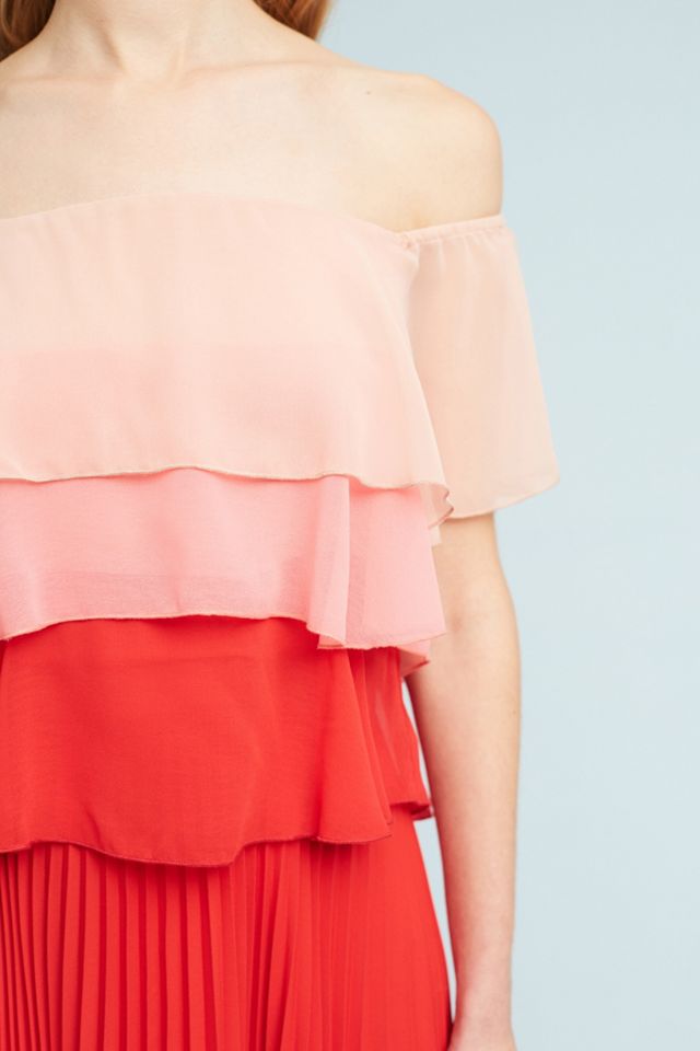 Madeira Tiered Midi Dress #1
