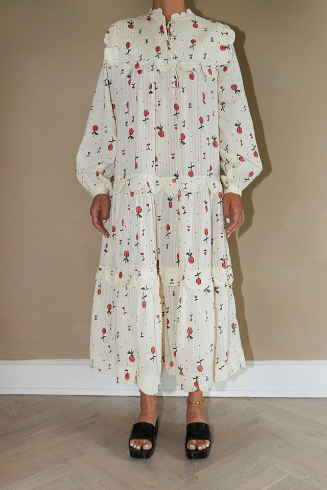 Stella Nova Loan Cherries Midi Dress | Anthropologie UK