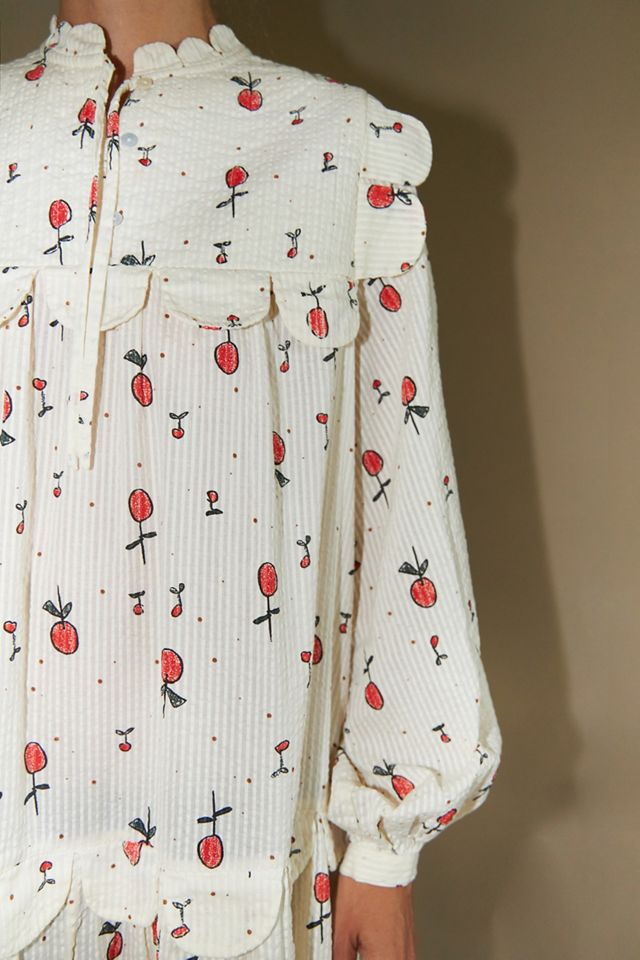 Stella Nova Loan Cherries Midi Dress | Anthropologie UK
