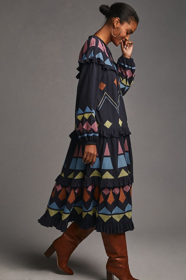 Stella Nova Tiered Embellished Dress #3