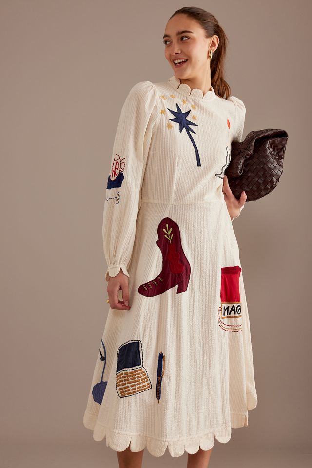 Stella Nova Circus Printed Midi Dress #1