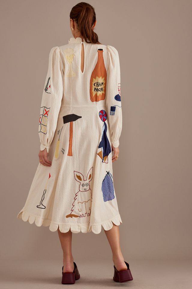 Stella Nova Circus Printed Midi Dress #5