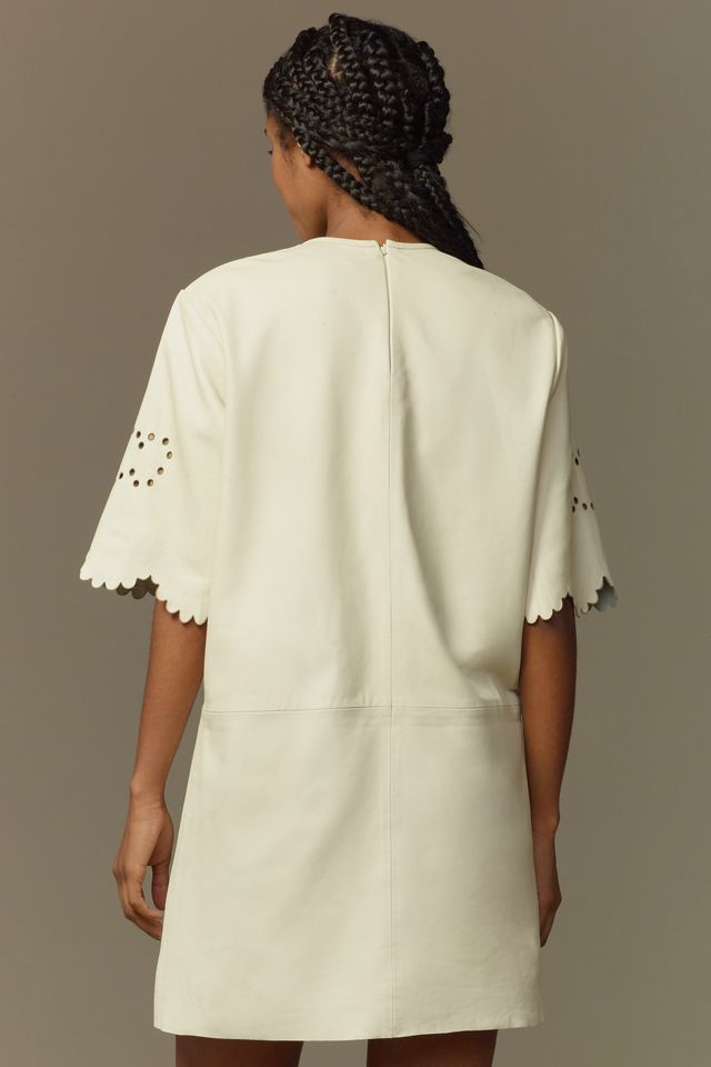 Stella Nova Pointelle Leather Mini Dress #2