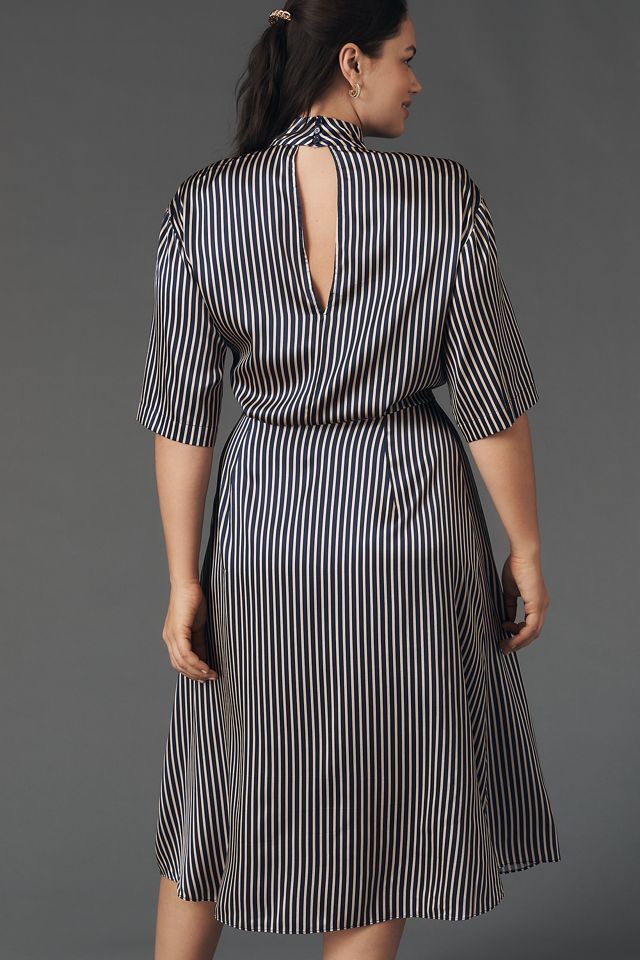 Stella Nova Silk Blend Short-Sleeve Midi Dress #6