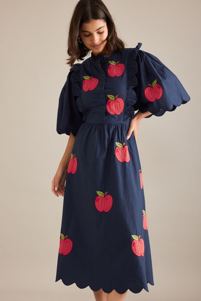 Vestito midi ricamato Stella Nova #2