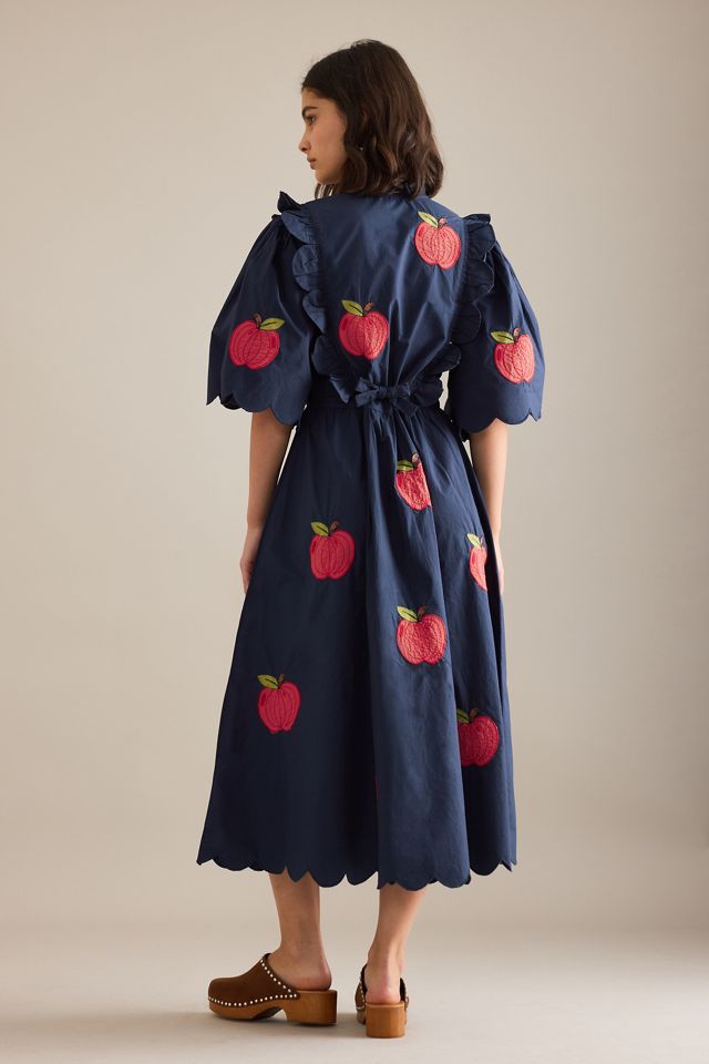 Vestito midi ricamato Stella Nova #1