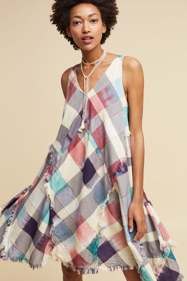 Metallic Plaid Dress #1