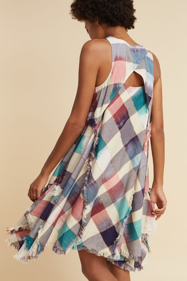 Metallic Plaid Dress #3