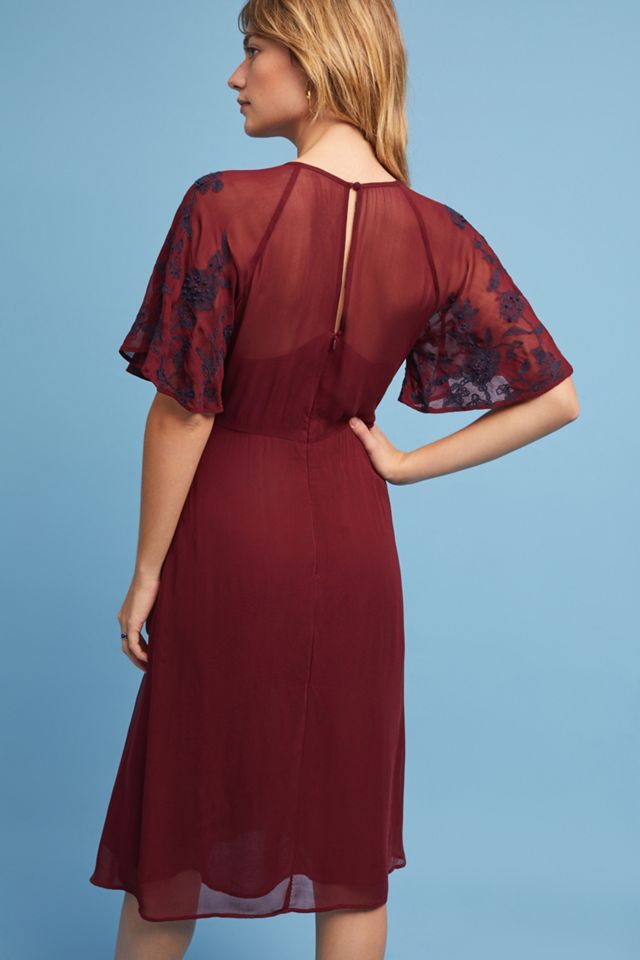 knee length dresses for ladies Francoise Lace Midi Dress main image 0