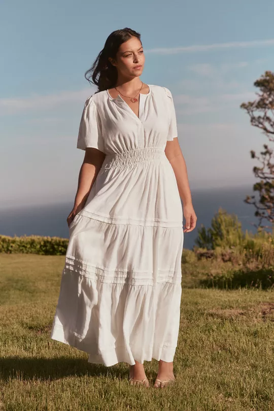 The Somerset Maxi Dress: Linen Edition | Anthropologie