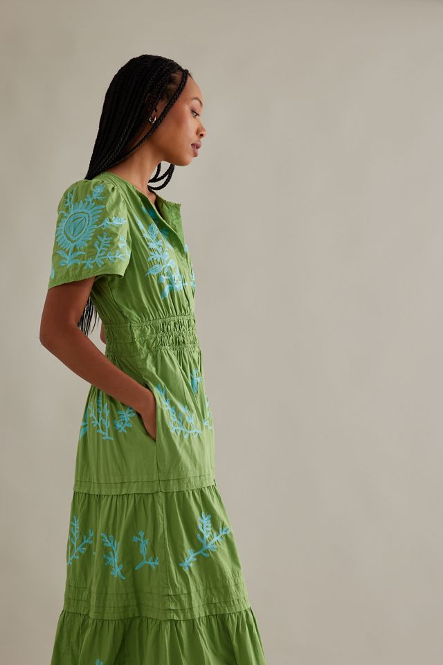 The Somerset Maxi Dress: Embroidered Edition #1