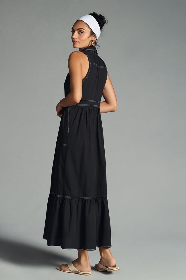 Maeve Sleeveless Shirt Dress #1
