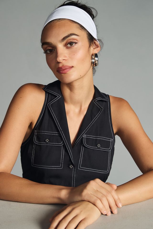 Maeve Sleeveless Shirt Dress #2