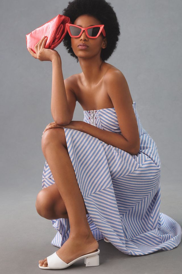 Maeve Strapless A-Line Dress #4
