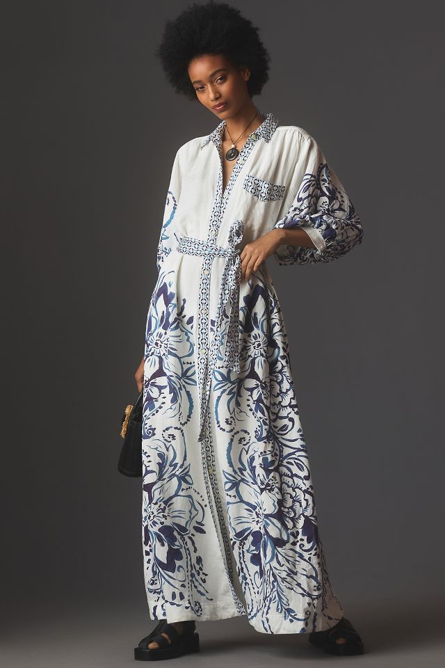 Maxi Shirt Dress