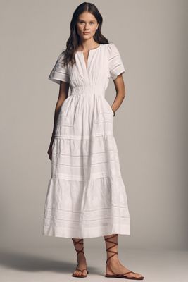 White Maxi Dresses & Gowns | Anthropologie