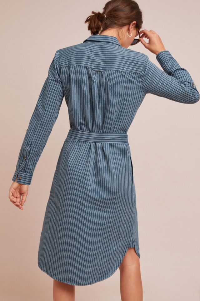 Bellamy Striped Shirtdress #1
