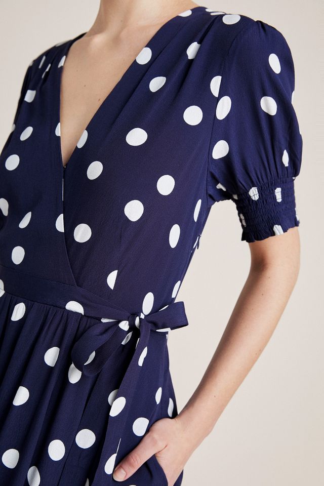 Anthropologie polka outlet dot dress