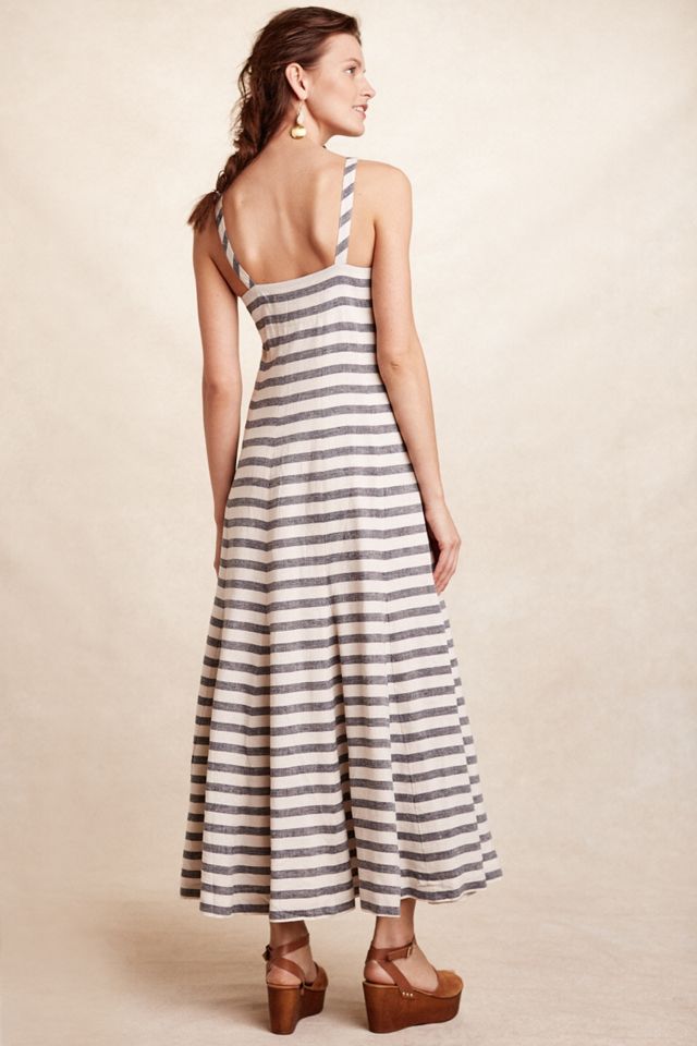 Striped Maxi Dress #1