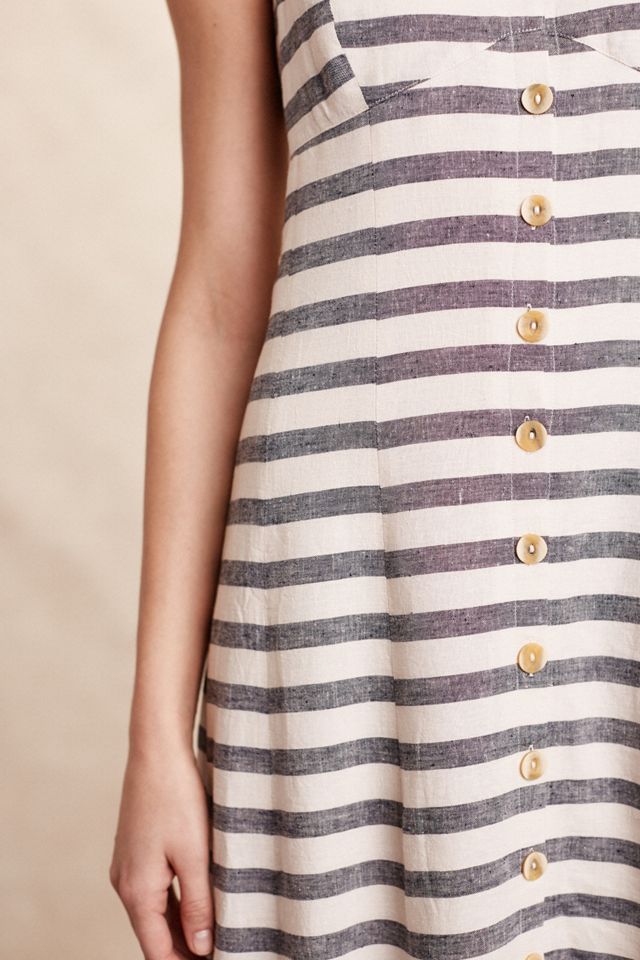 Striped Maxi Dress #2
