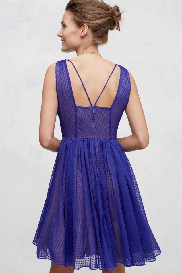 Flared Clipdot Dress #1