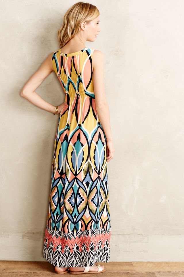 Dahlia Embroidered Maxi Dress #1