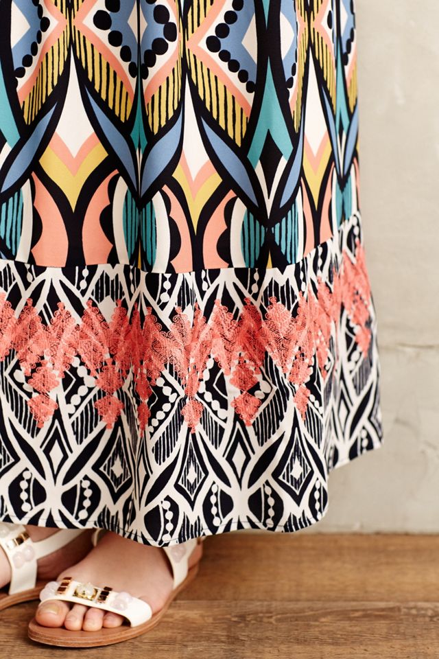 Dahlia Embroidered Maxi Dress #2