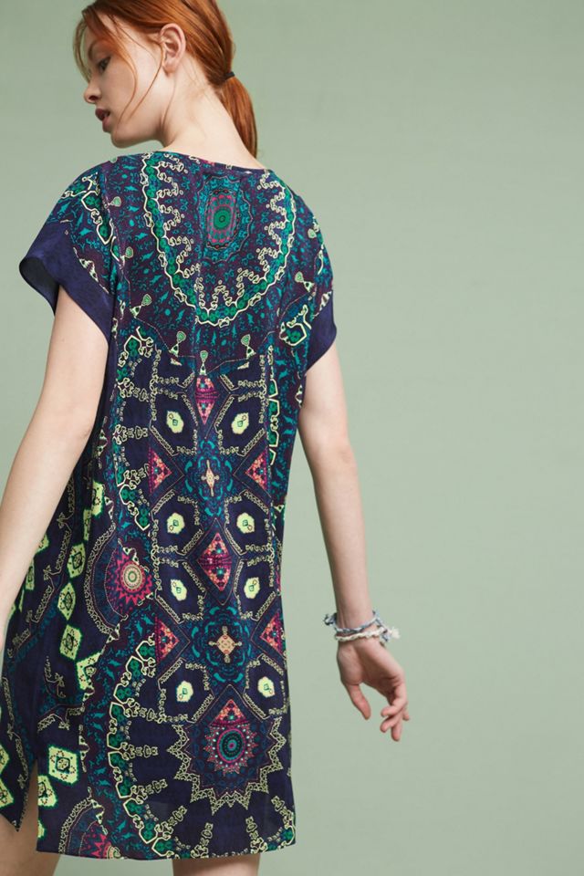 Medallion Silk Dress #1