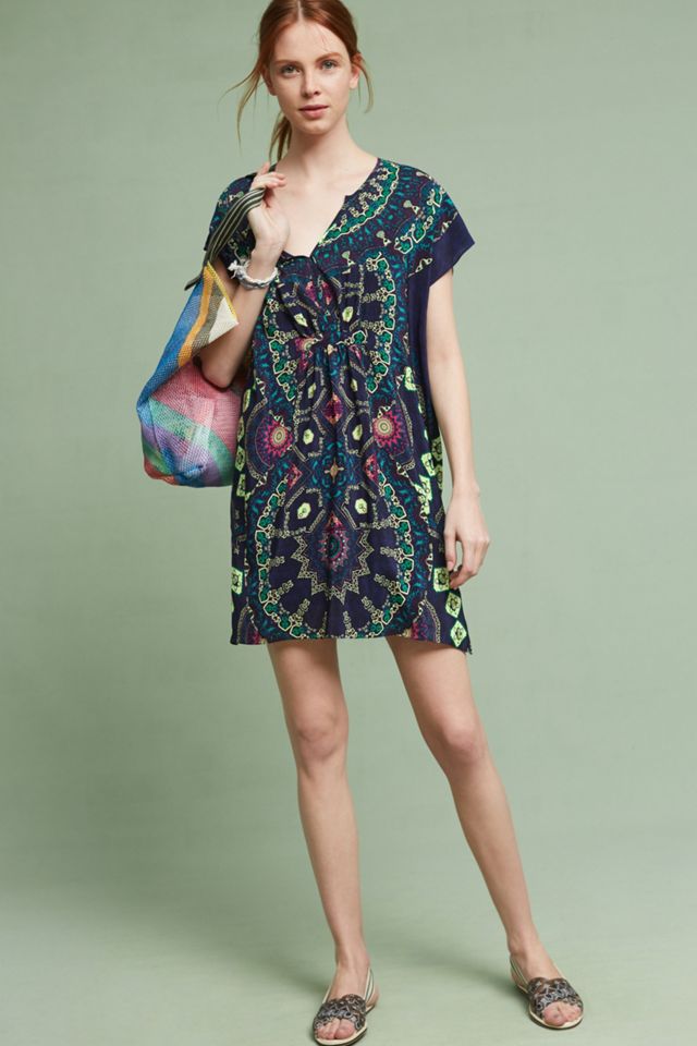 Medallion Silk Dress #2