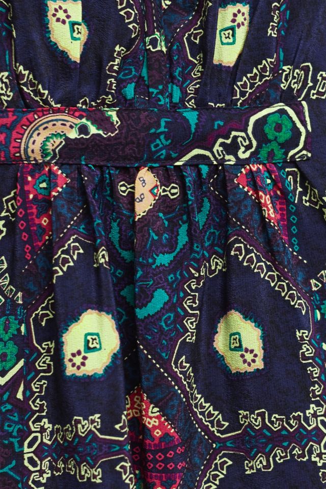 Medallion Silk Dress #3