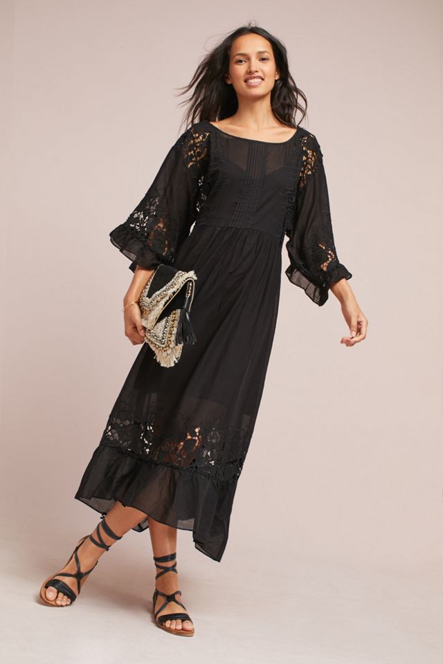 Meadow Flutter-Sleeve Dress #3