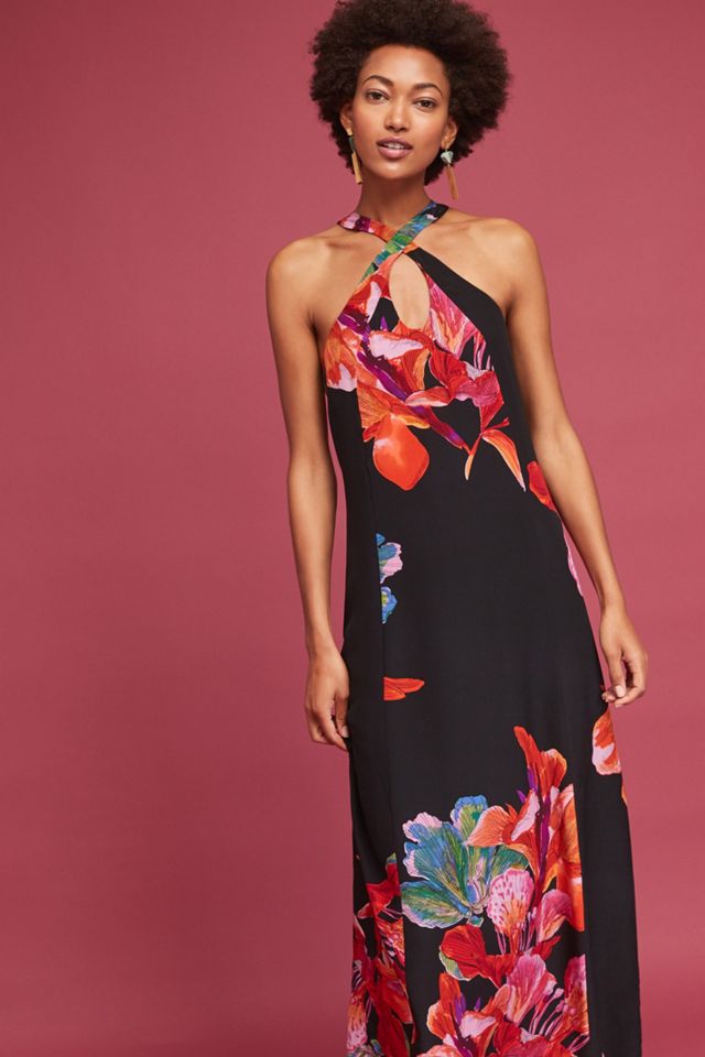 Cayman Silk Maxi Dress #2