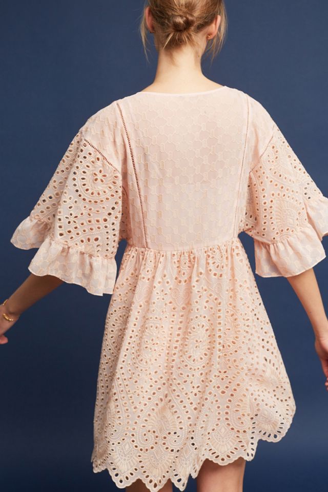 Brooke Eyelet Swing Dress #3