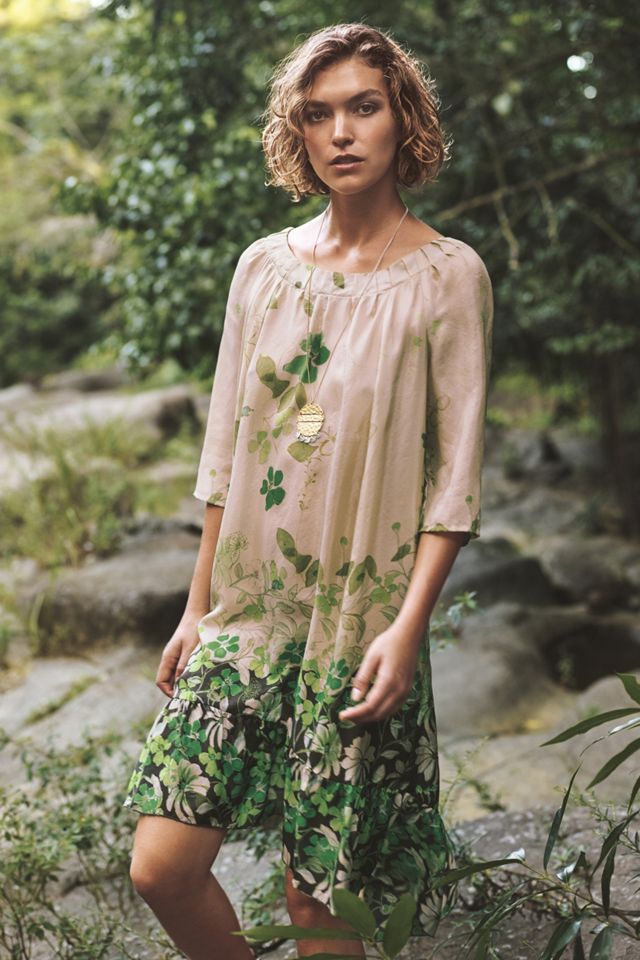 Rainforest Silk Dress #1