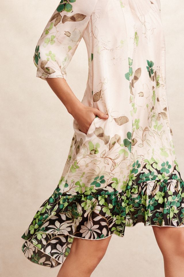 Rainforest Silk Dress #3