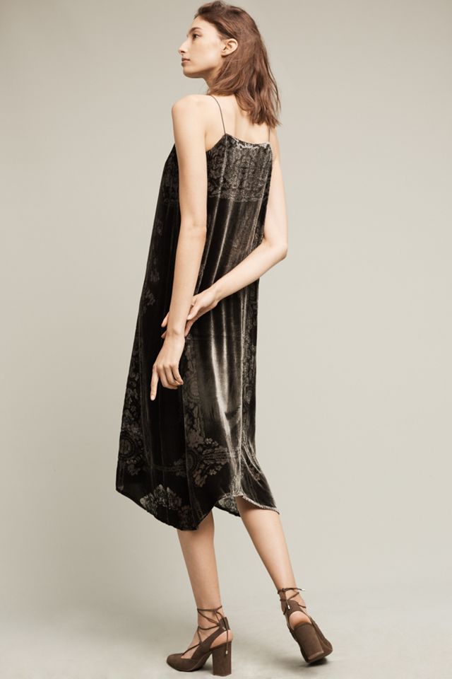 Velvet Slip Dress #2