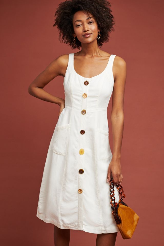 Antigua Buttondown Dress | Anthropologie