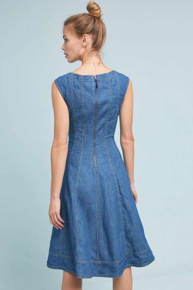 Anthropologie denim outlet dress