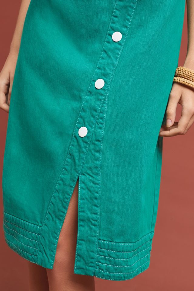 Elizabeth Button-Front Dress #4