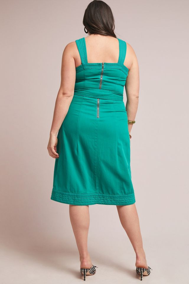 Elizabeth Button-Front Dress #6