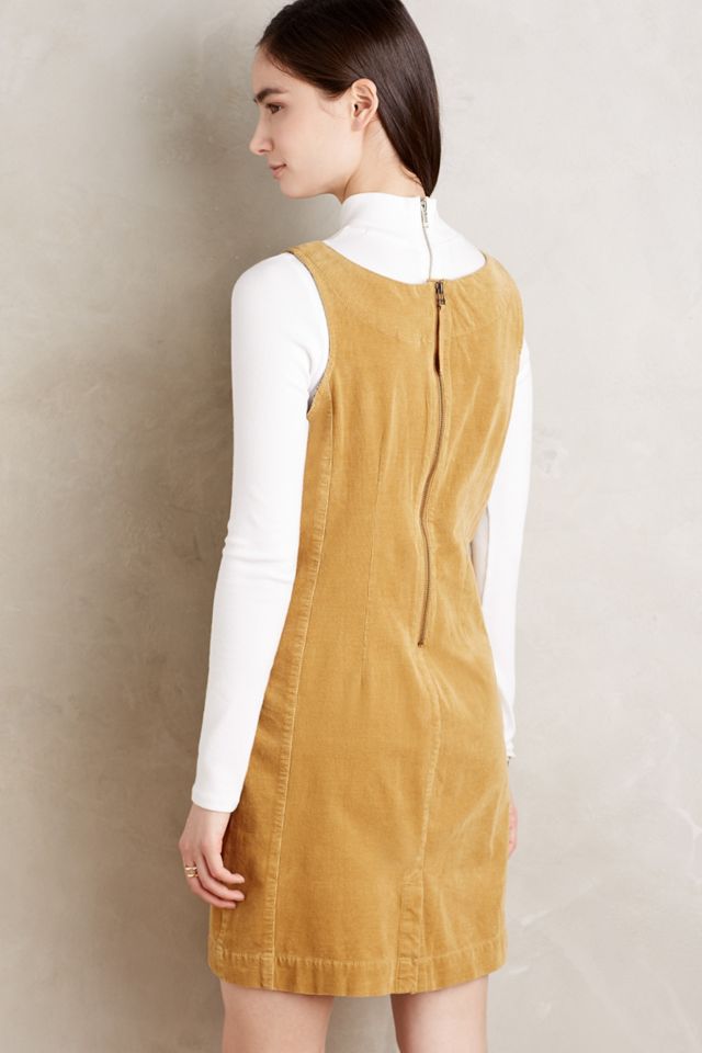 Tied Corduroy Dress #1