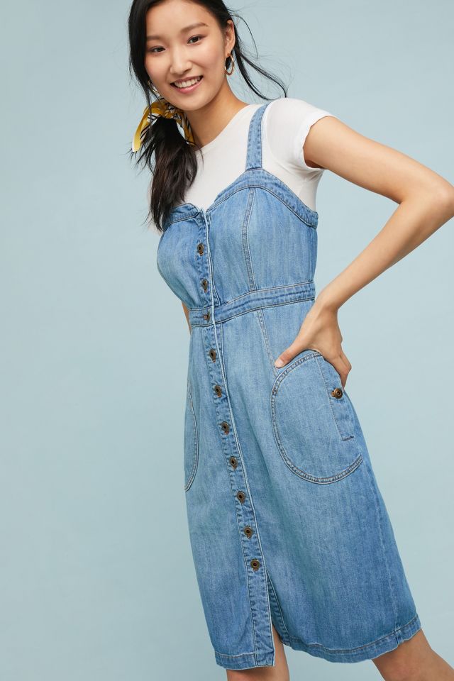 Anthropologie pilcro sales denim dress