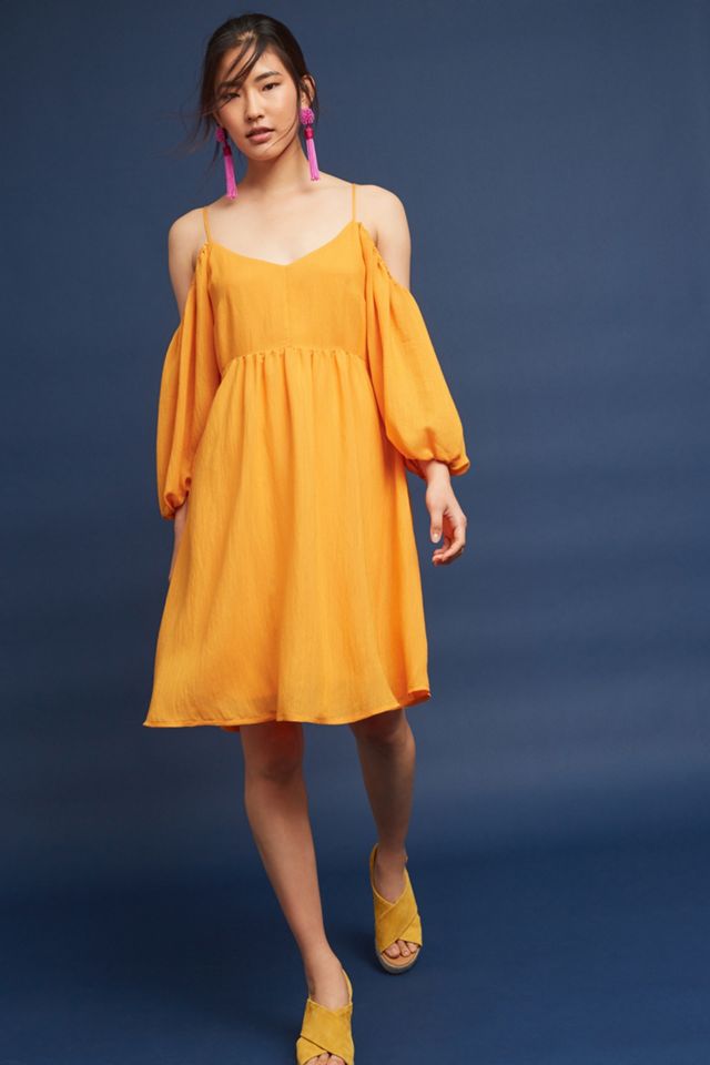 Carina Open-Shoulder Dress #1