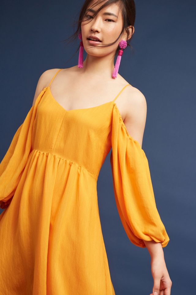 Carina Open-Shoulder Dress #2