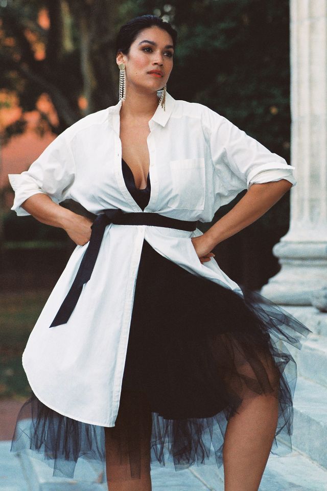 By Anthropologie Faux Leather Dress #7