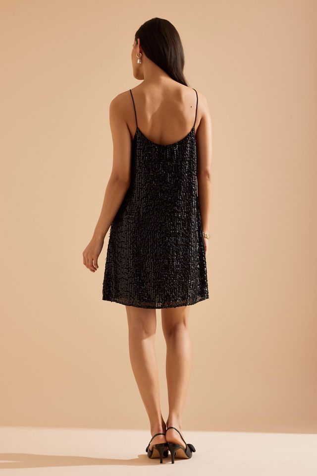 Vestido Mini con Cuentas By Anthropologie #1