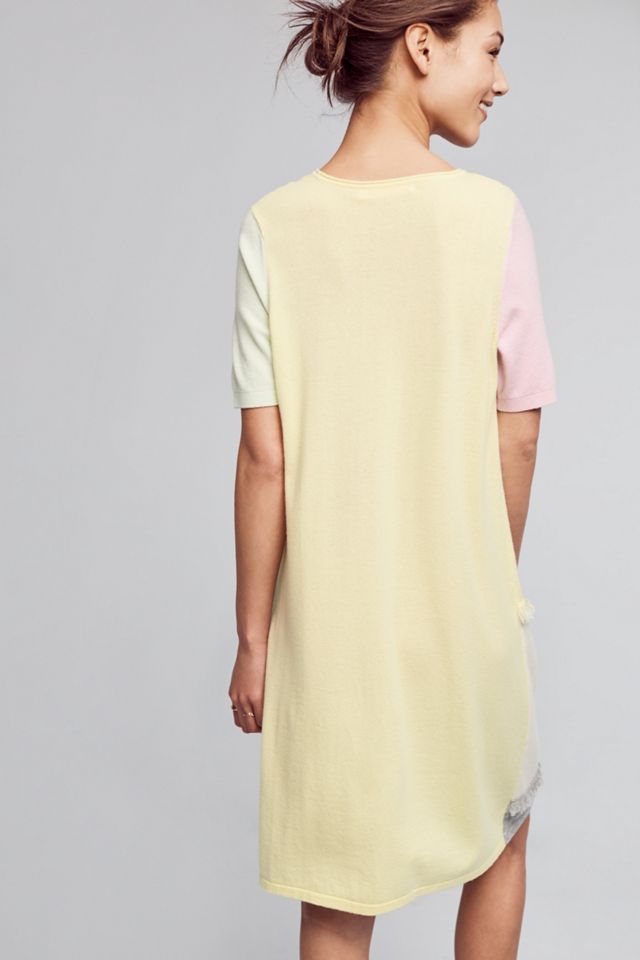 Cashmere Fringe Tunic Dress #2