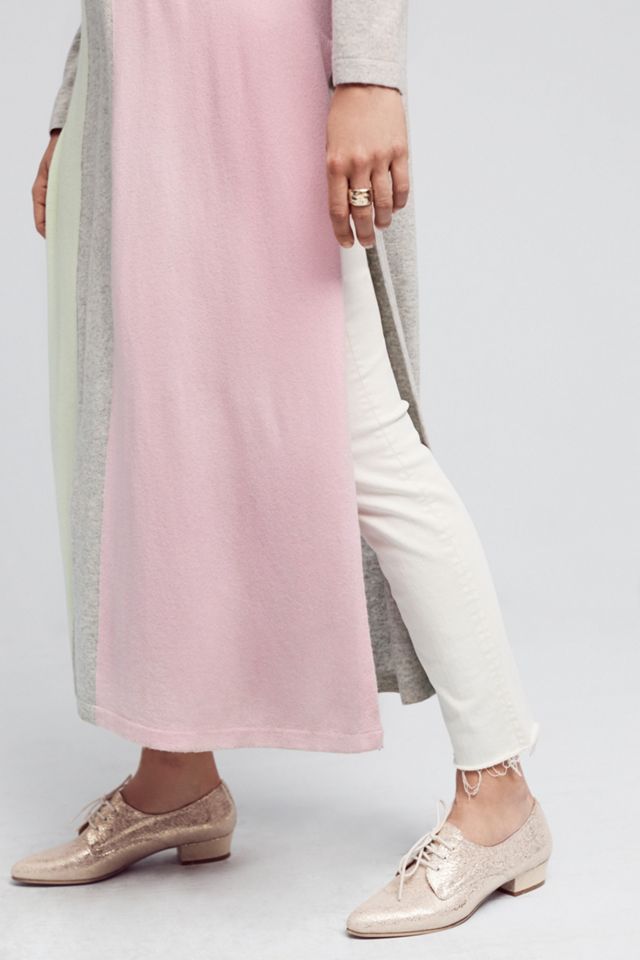Colorblocked Cashmere Dress #1
